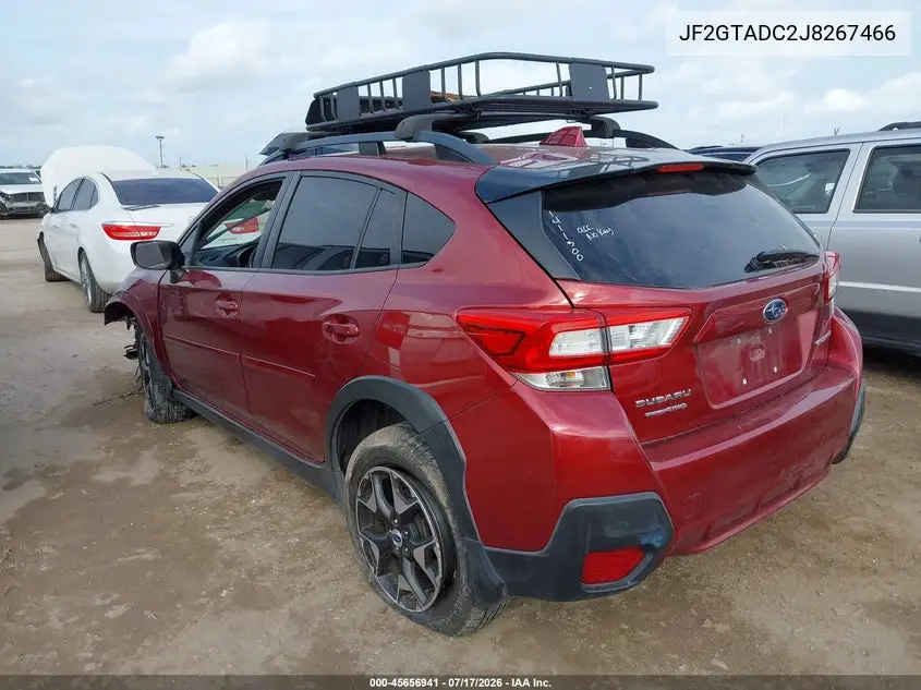 2018 Subaru Crosstrek 2.0I Premium VIN: JF2GTADC2J8267466 Lot: 45656941