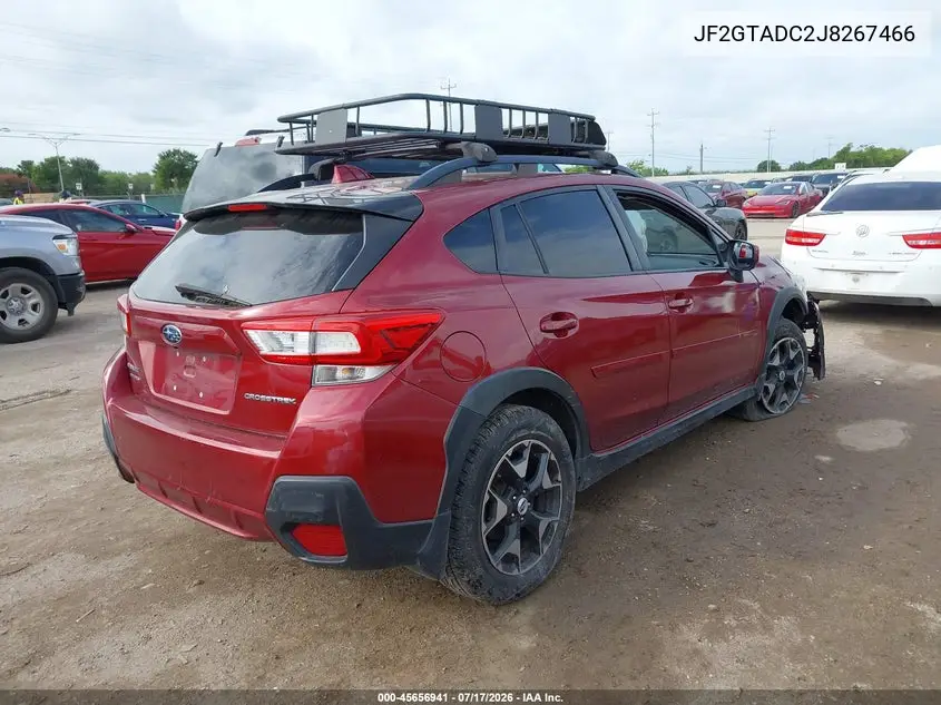 2018 Subaru Crosstrek 2.0I Premium VIN: JF2GTADC2J8267466 Lot: 45656941