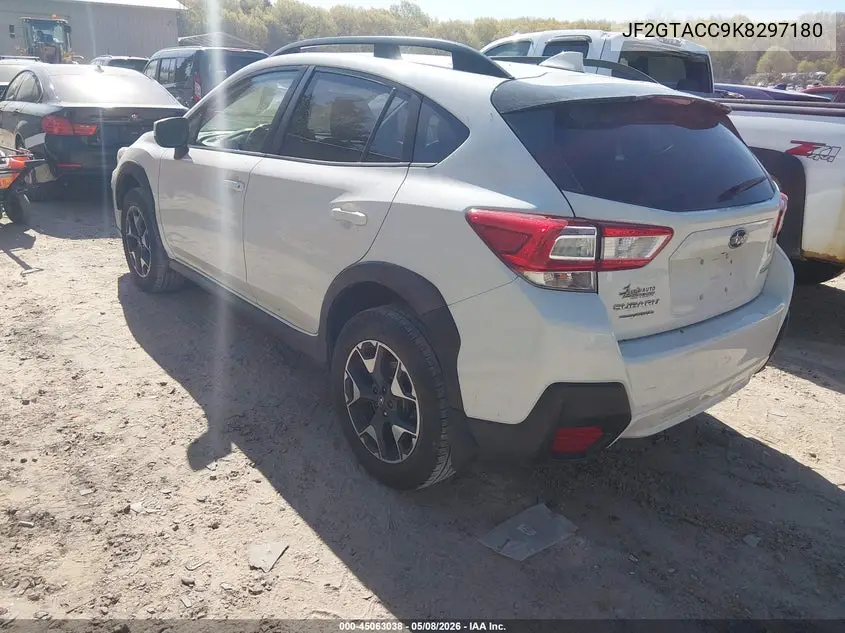 JF2GTACC9K8297180 2019 Subaru Crosstrek 2.0I Premium