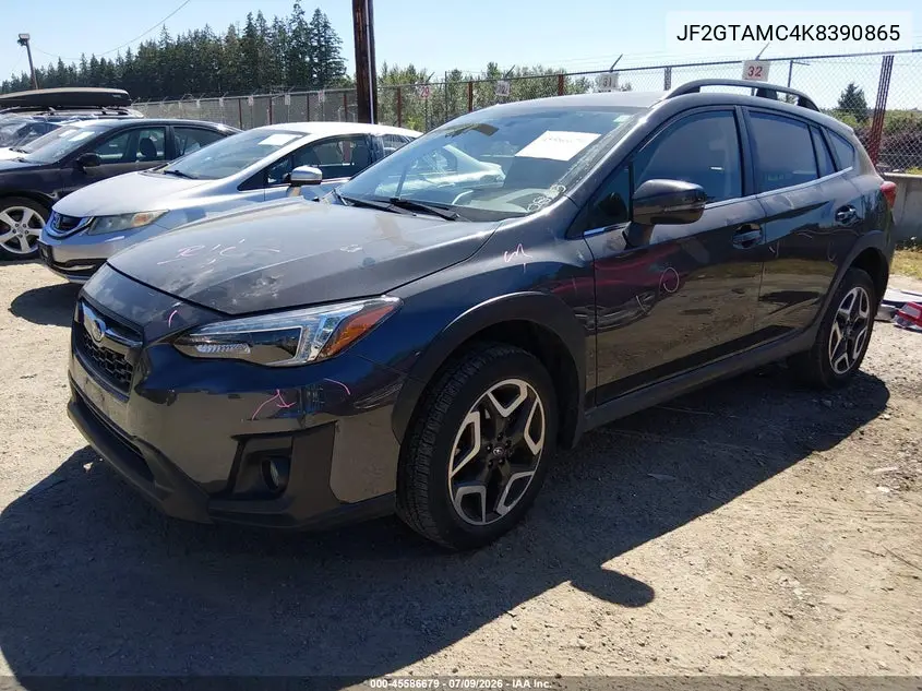 2019 Subaru Crosstrek 2.0I Limited VIN: JF2GTAMC4K8390865 Lot: 45586679