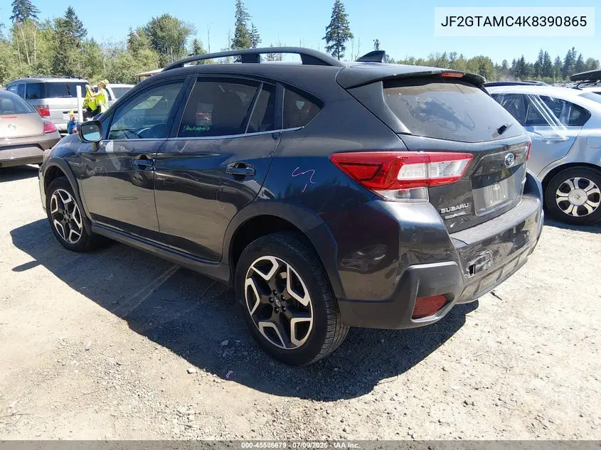 2019 Subaru Crosstrek 2.0I Limited VIN: JF2GTAMC4K8390865 Lot: 45586679