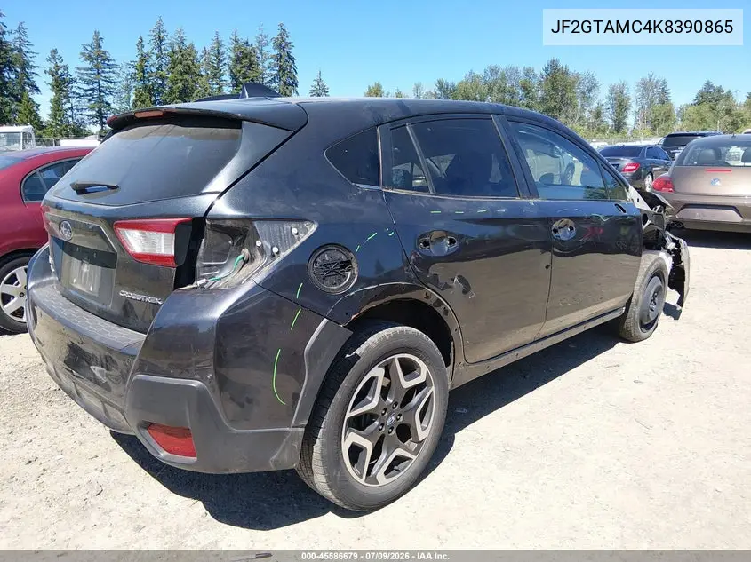 2019 Subaru Crosstrek 2.0I Limited VIN: JF2GTAMC4K8390865 Lot: 45586679