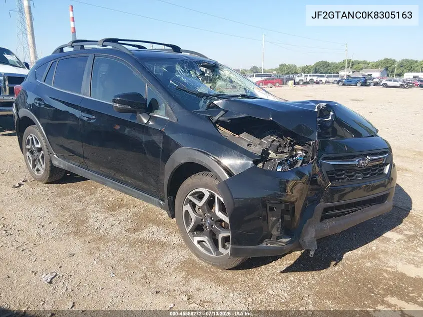2019 Subaru Crosstrek 2.0I Limited VIN: JF2GTANC0K8305163 Lot: 45588272