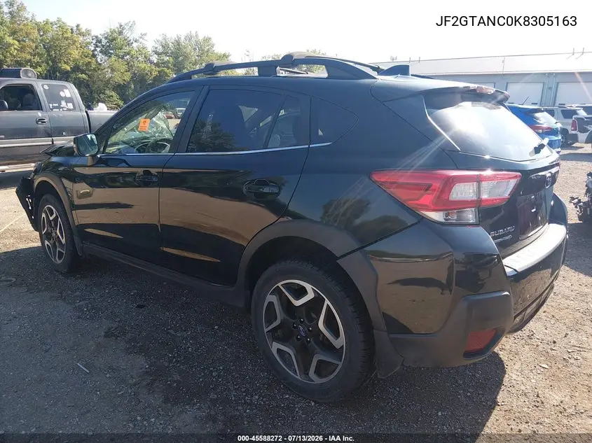 2019 Subaru Crosstrek 2.0I Limited VIN: JF2GTANC0K8305163 Lot: 45588272