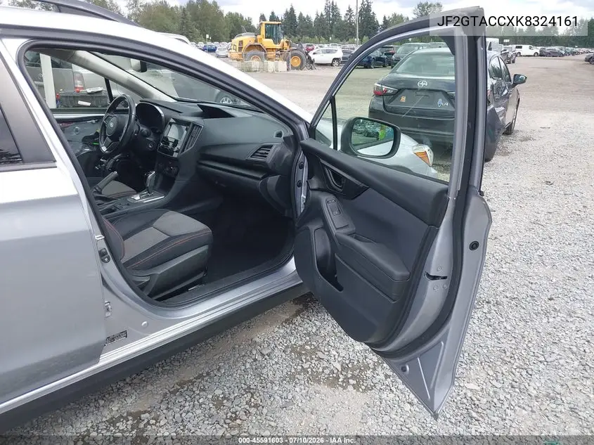 2019 Subaru Crosstrek 2.0I Premium VIN: JF2GTACCXK8324161 Lot: 45591603