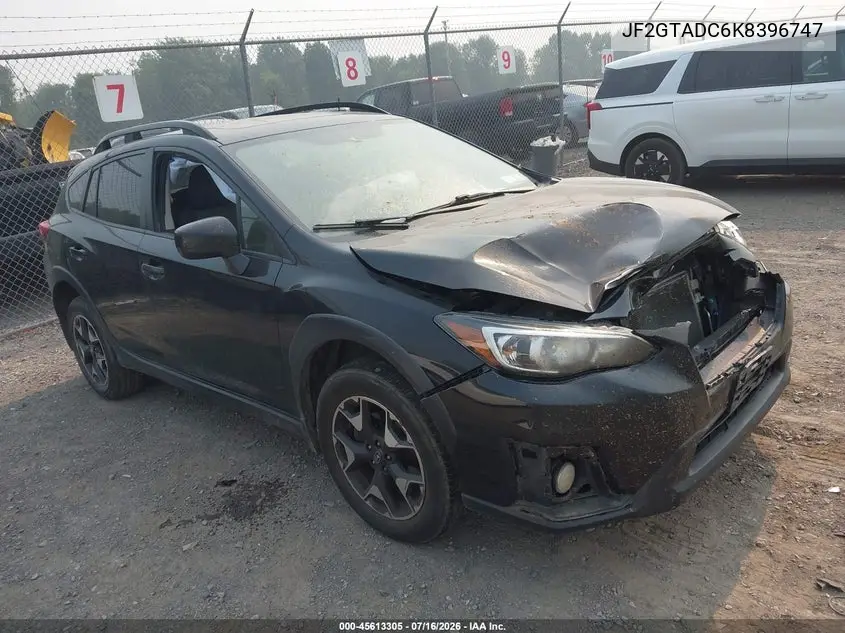 2019 Subaru Crosstrek 2.0I Premium VIN: JF2GTADC6K8396747 Lot: 45613305