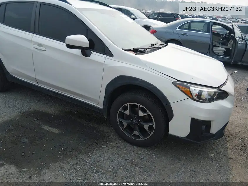 2019 Subaru Crosstrek 2.0I Premium VIN: JF2GTAEC3KH207132 Lot: 45630458