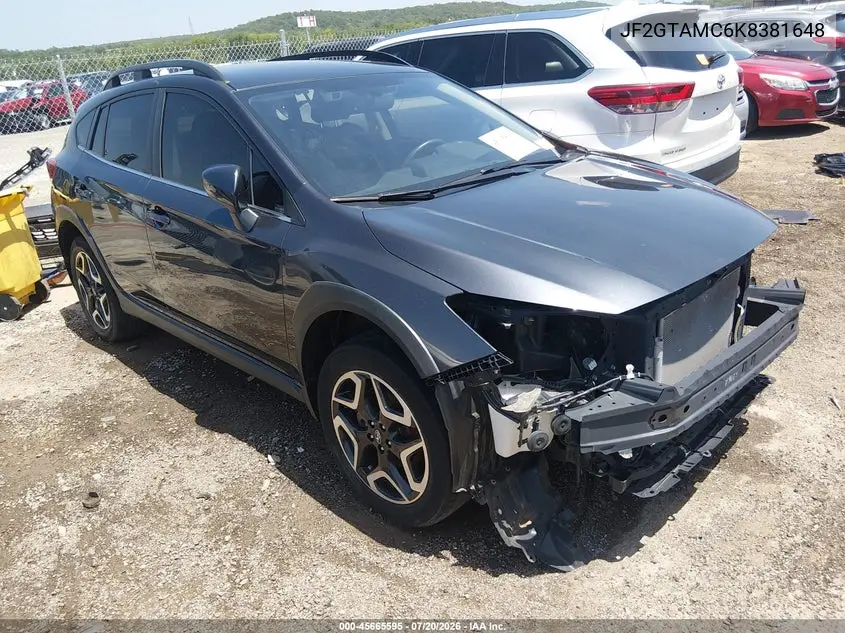 2019 Subaru Crosstrek 2.0I Limited VIN: JF2GTAMC6K8381648 Lot: 45665595