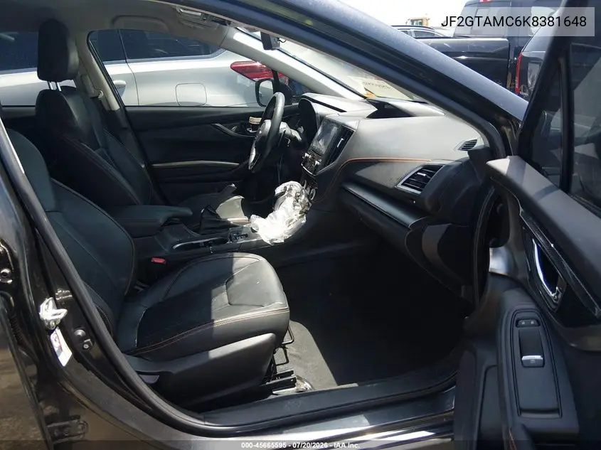 2019 Subaru Crosstrek 2.0I Limited VIN: JF2GTAMC6K8381648 Lot: 45665595