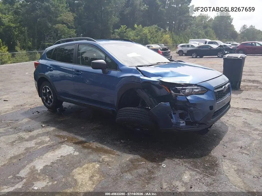 2020 Subaru Crosstrek VIN: JF2GTABC5L8267659 Lot: 45633280