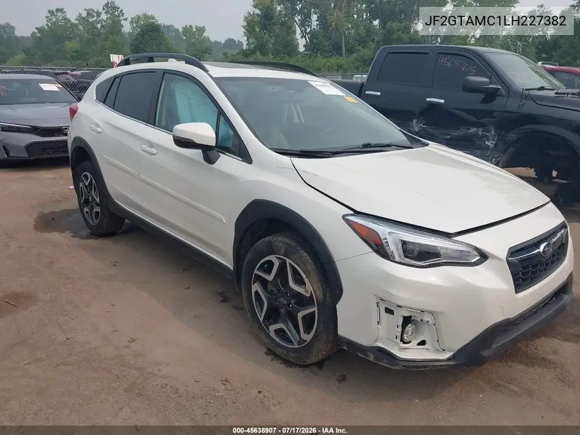 2020 Subaru Crosstrek Limited VIN: JF2GTAMC1LH227382 Lot: 45638907