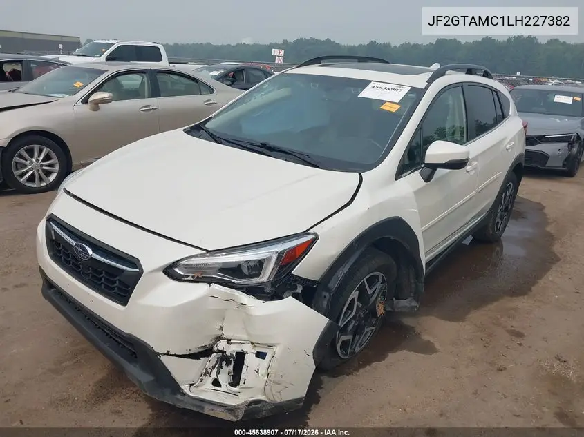 2020 Subaru Crosstrek Limited VIN: JF2GTAMC1LH227382 Lot: 45638907