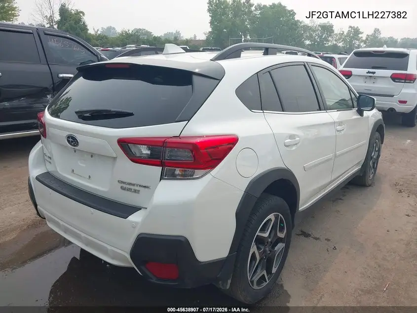 2020 Subaru Crosstrek Limited VIN: JF2GTAMC1LH227382 Lot: 45638907