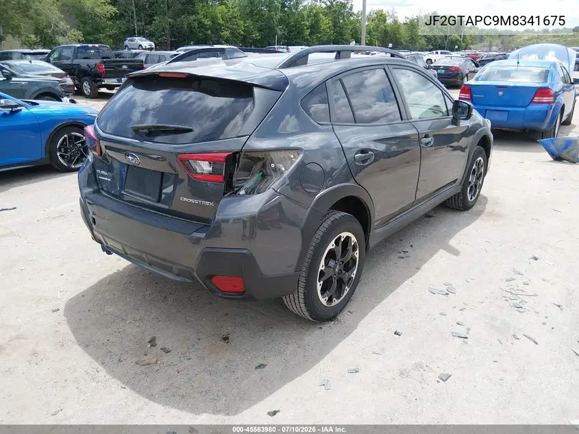 2021 Subaru Crosstrek Premium VIN: JF2GTAPC9M8341675 Lot: 45563980