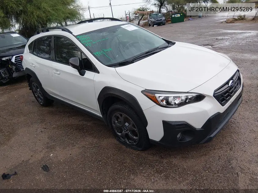 2021 Subaru Crosstrek Sport VIN: JF2GTHRC6MH295289 Lot: 45662387