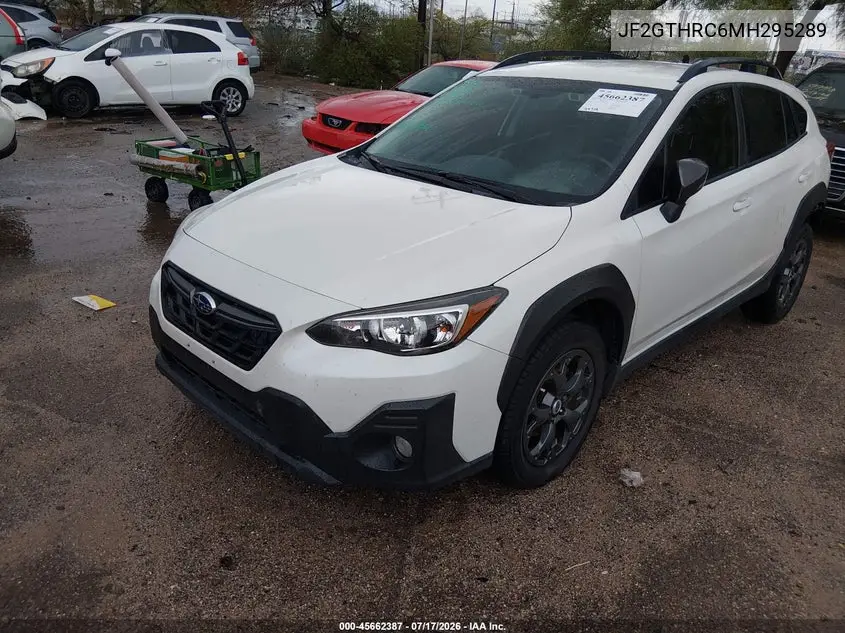 2021 Subaru Crosstrek Sport VIN: JF2GTHRC6MH295289 Lot: 45662387