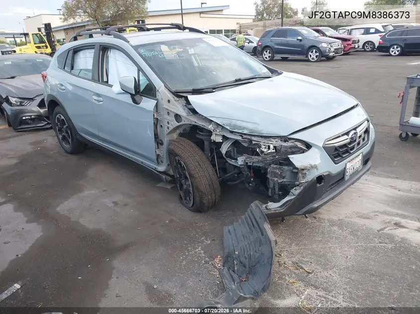 2021 Subaru Crosstrek Premium VIN: JF2GTAPC9M8386373 Lot: 45666703