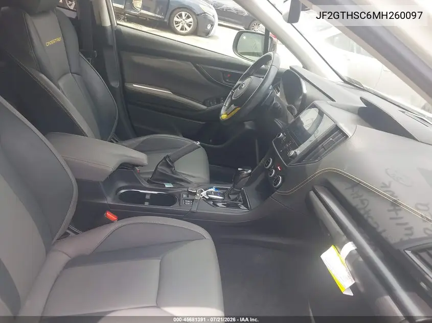 2021 Subaru Crosstrek Sport VIN: JF2GTHSC6MH260097 Lot: 45681391