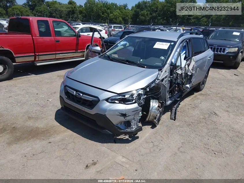 2022 Subaru Crosstrek Limited VIN: JF2GTHMC4N8232944 Lot: 45600718