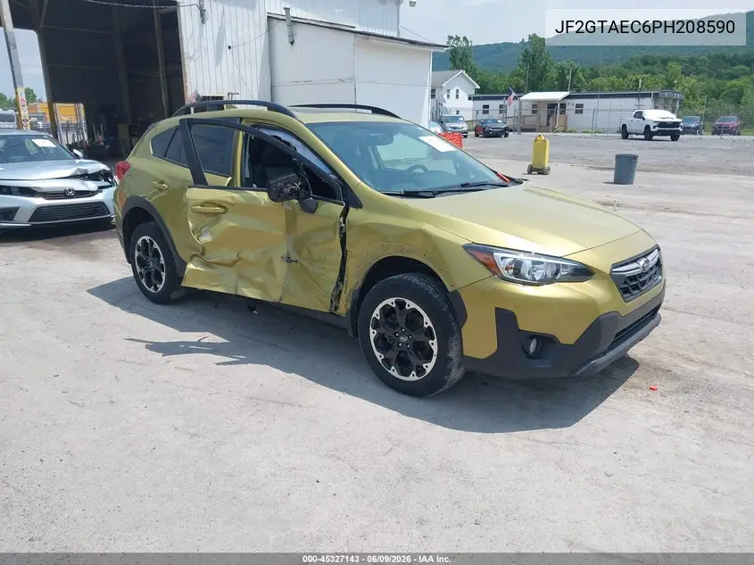 2023 Subaru Crosstrek Premium VIN: JF2GTAEC6PH208590 Lot: 45327143