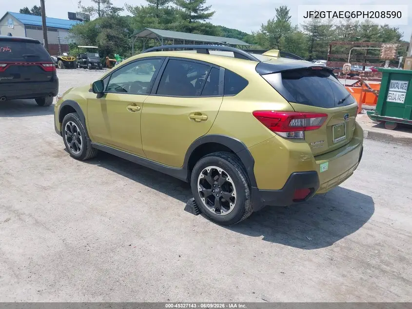 2023 Subaru Crosstrek Premium VIN: JF2GTAEC6PH208590 Lot: 45327143