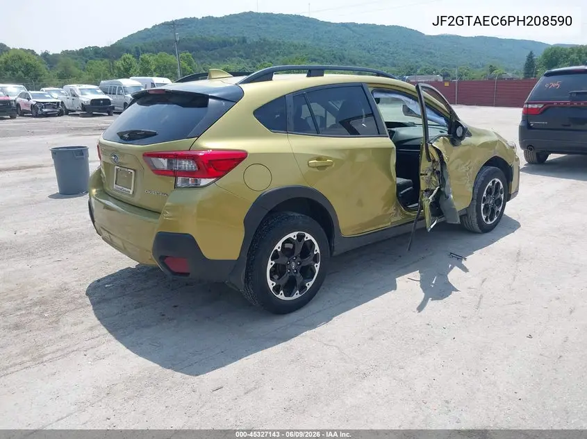 2023 Subaru Crosstrek Premium VIN: JF2GTAEC6PH208590 Lot: 45327143