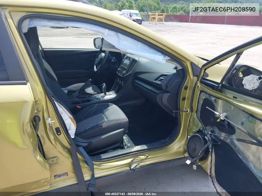 2023 Subaru Crosstrek Premium VIN: JF2GTAEC6PH208590 Lot: 45327143
