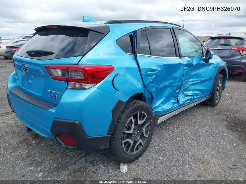 2023 Subaru Crosstrek Hybrid VIN: JF2GTDNC9PH326070 Lot: 45541098