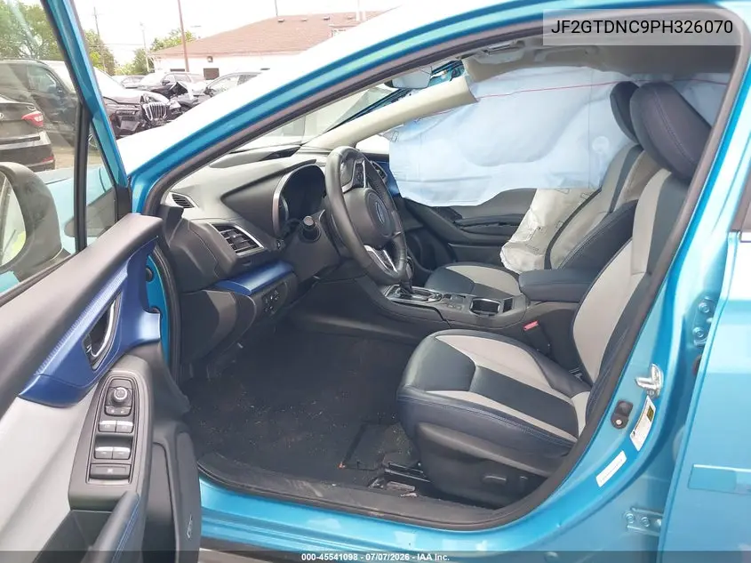 2023 Subaru Crosstrek Hybrid VIN: JF2GTDNC9PH326070 Lot: 45541098