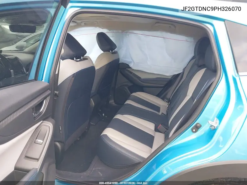 2023 Subaru Crosstrek Hybrid VIN: JF2GTDNC9PH326070 Lot: 45541098