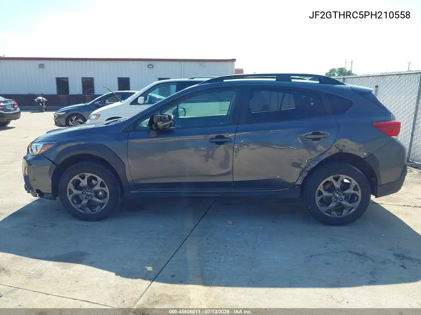 2023 Subaru Crosstrek Sport VIN: JF2GTHRC5PH210558 Lot: 45606011