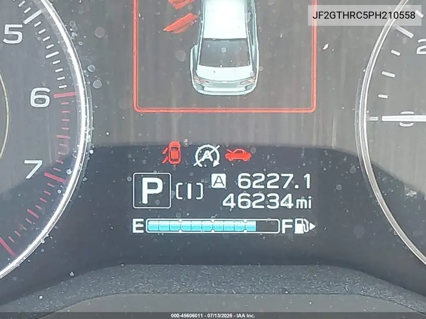 2023 Subaru Crosstrek Sport VIN: JF2GTHRC5PH210558 Lot: 45606011