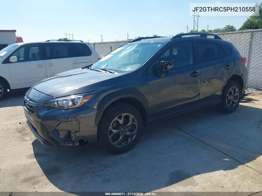 2023 Subaru Crosstrek Sport VIN: JF2GTHRC5PH210558 Lot: 45606011