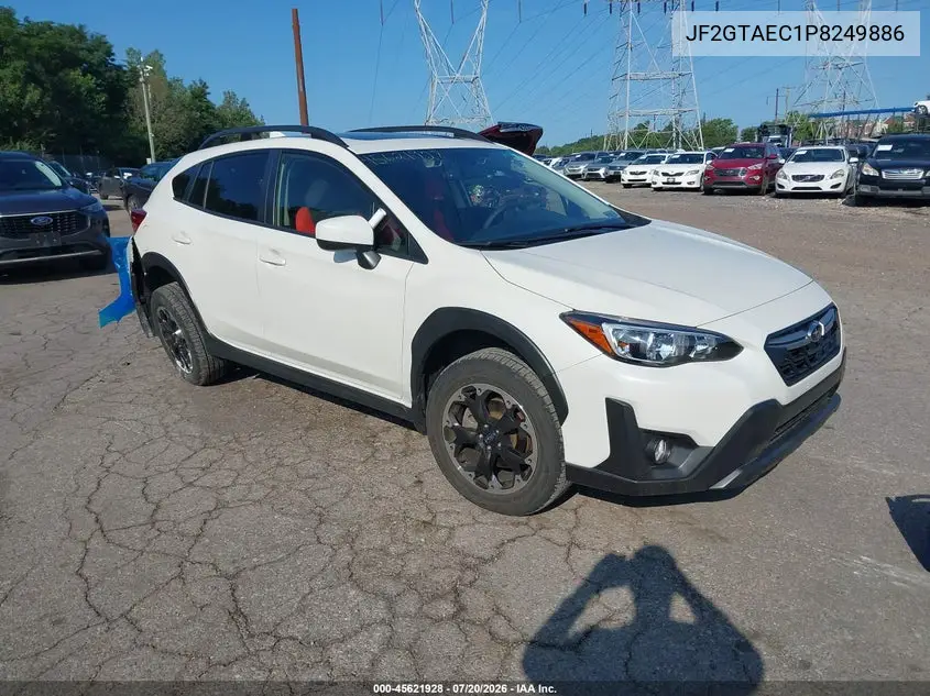 2023 Subaru Crosstrek Premium VIN: JF2GTAEC1P8249886 Lot: 45621928