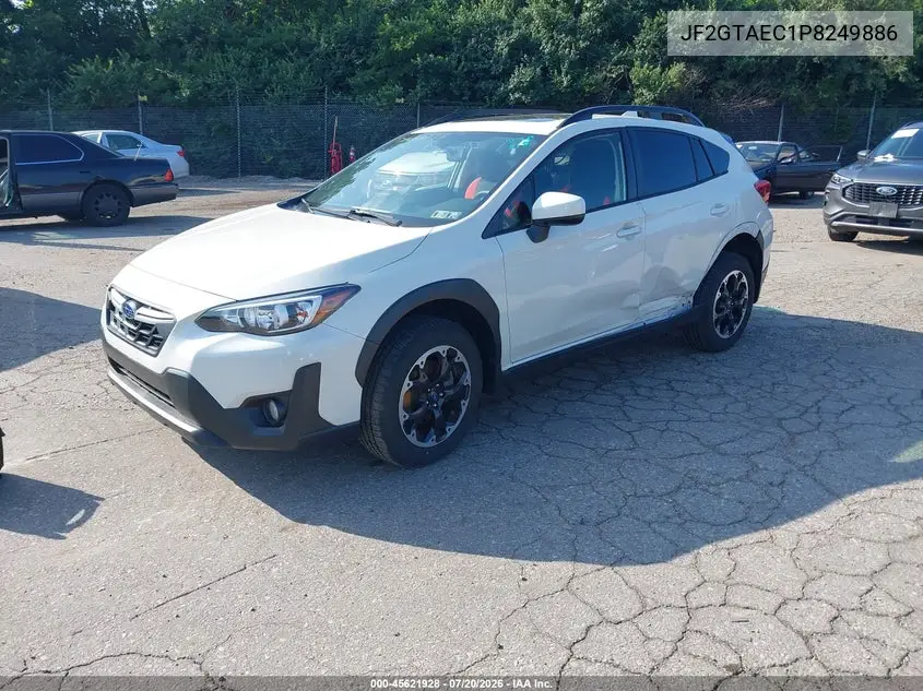 2023 Subaru Crosstrek Premium VIN: JF2GTAEC1P8249886 Lot: 45621928