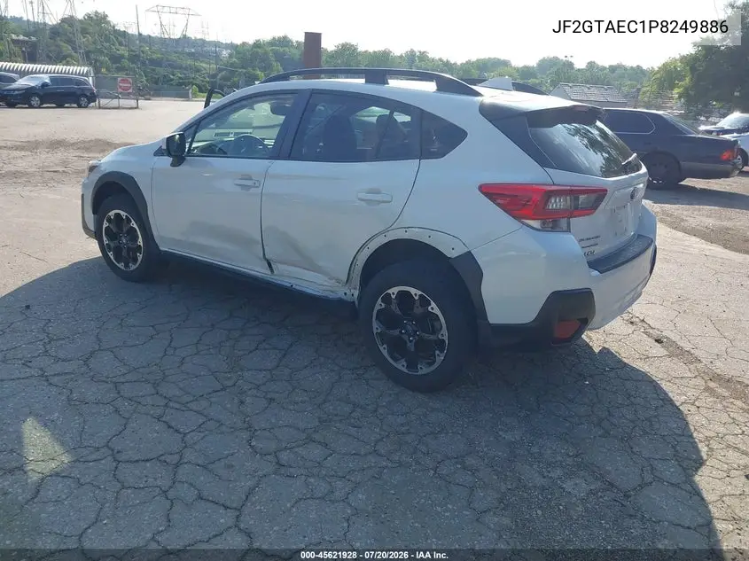 2023 Subaru Crosstrek Premium VIN: JF2GTAEC1P8249886 Lot: 45621928