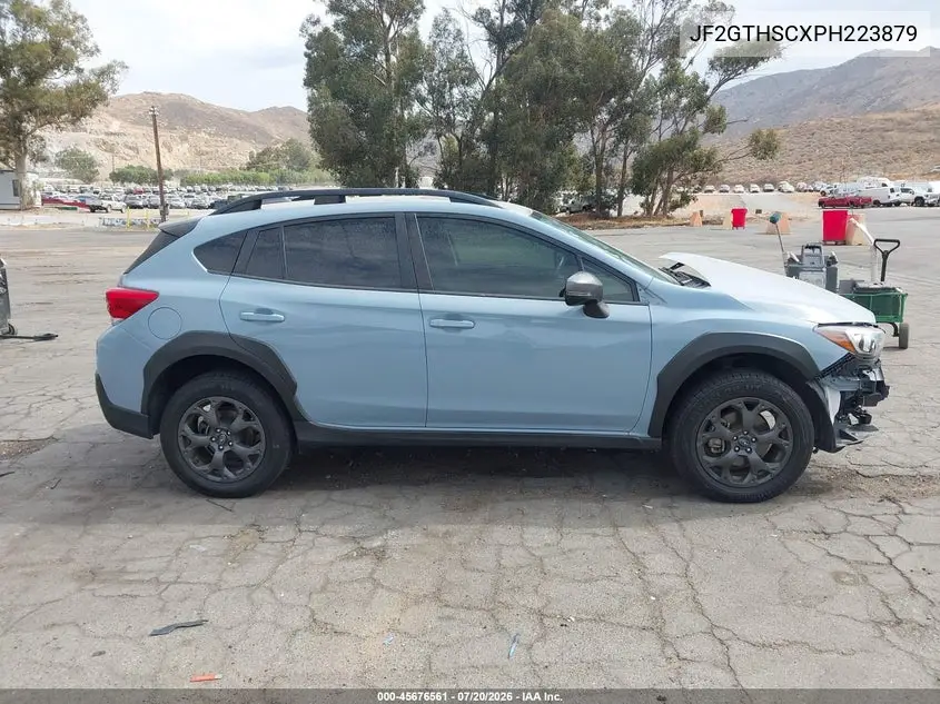 2023 Subaru Crosstrek Sport VIN: JF2GTHSCXPH223879 Lot: 45676561