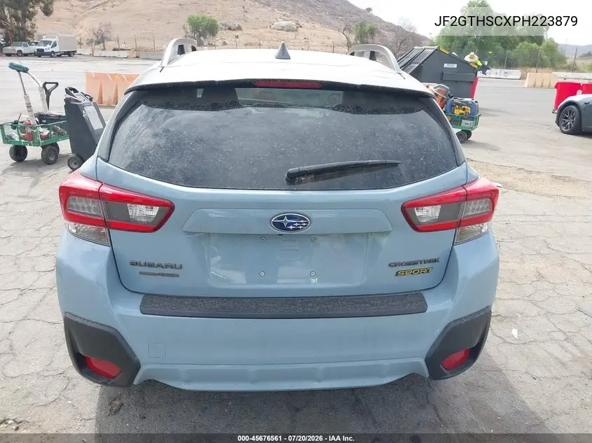 2023 Subaru Crosstrek Sport VIN: JF2GTHSCXPH223879 Lot: 45676561
