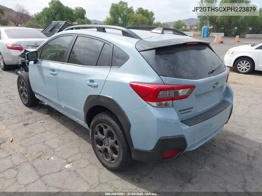 2023 Subaru Crosstrek Sport VIN: JF2GTHSCXPH223879 Lot: 45676561