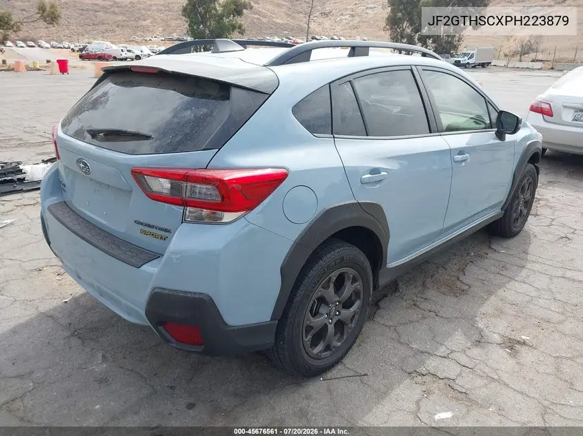 2023 Subaru Crosstrek Sport VIN: JF2GTHSCXPH223879 Lot: 45676561
