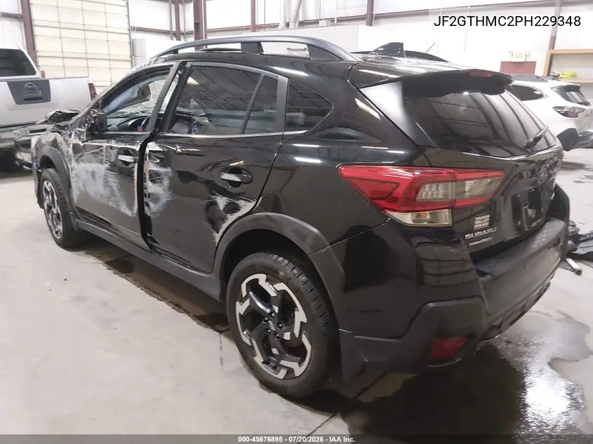 2023 Subaru Crosstrek Limited VIN: JF2GTHMC2PH229348 Lot: 45676895
