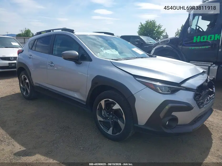 2024 Subaru Crosstrek Limited VIN: 4S4GUHL69R3811918 Lot: 45390825