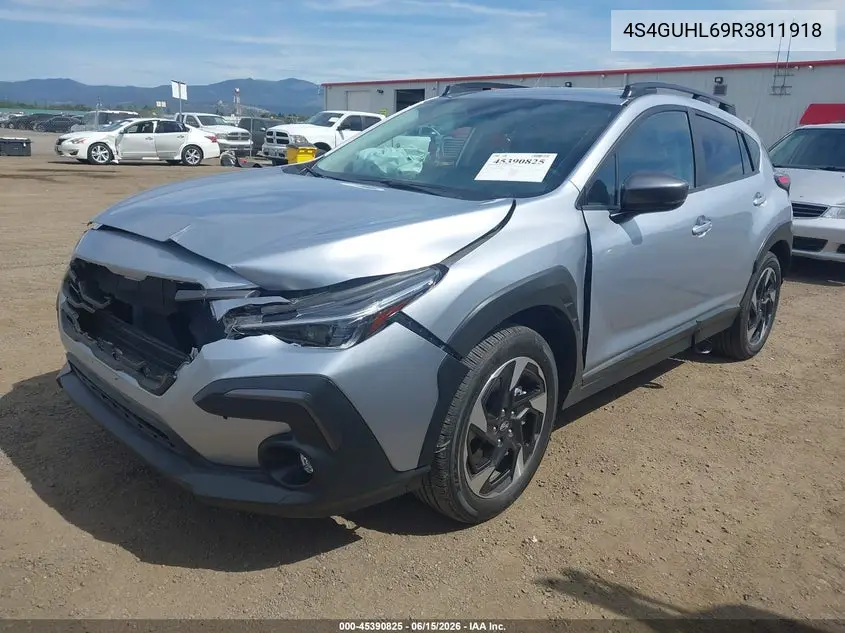 2024 Subaru Crosstrek Limited VIN: 4S4GUHL69R3811918 Lot: 45390825