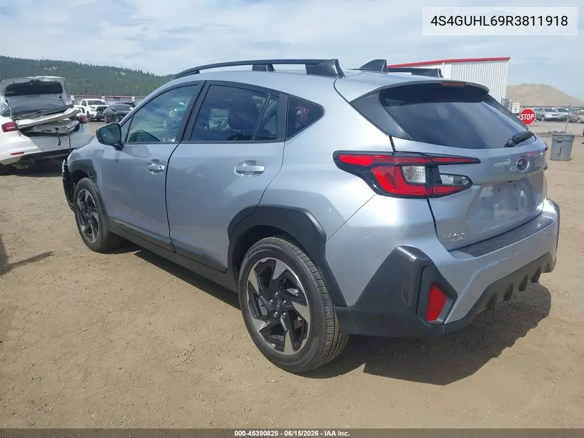 2024 Subaru Crosstrek Limited VIN: 4S4GUHL69R3811918 Lot: 45390825