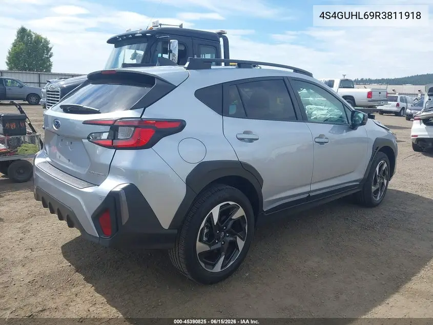 2024 Subaru Crosstrek Limited VIN: 4S4GUHL69R3811918 Lot: 45390825