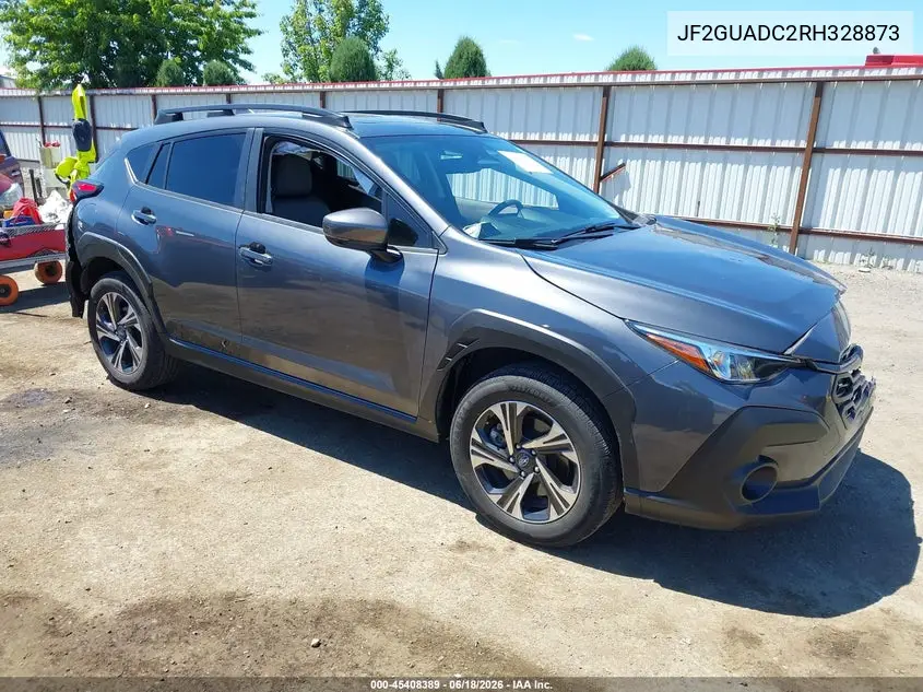 2024 Subaru Crosstrek Premium VIN: JF2GUADC2RH328873 Lot: 45408389