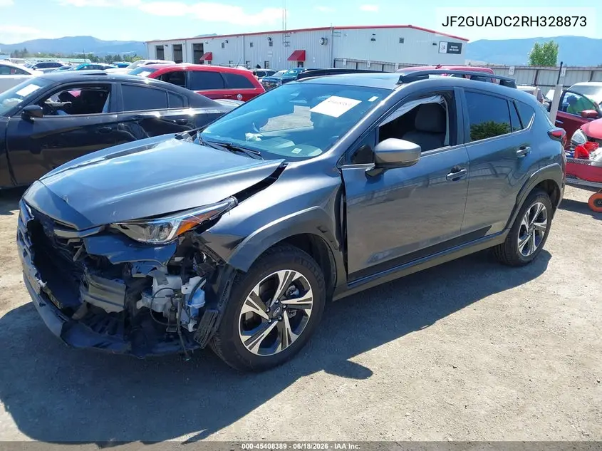 2024 Subaru Crosstrek Premium VIN: JF2GUADC2RH328873 Lot: 45408389