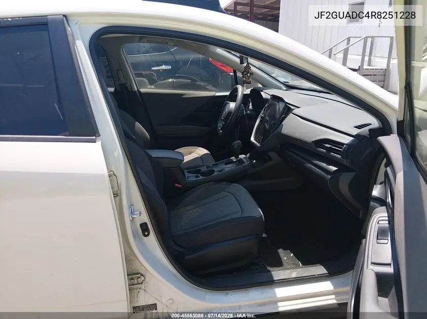 2024 Subaru Crosstrek Premium VIN: JF2GUADC4R8251228 Lot: 45563086