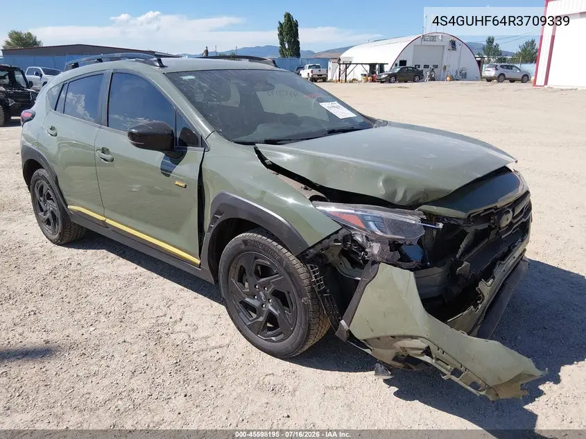 2024 Subaru Crosstrek Sport VIN: 4S4GUHF64R3709339 Lot: 45598195