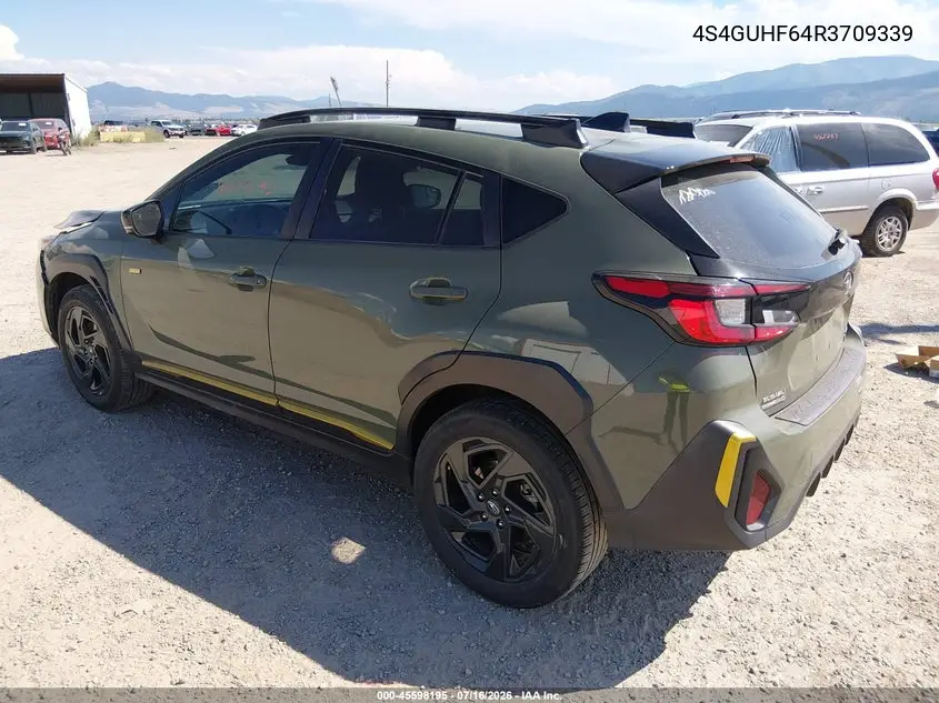 2024 Subaru Crosstrek Sport VIN: 4S4GUHF64R3709339 Lot: 45598195